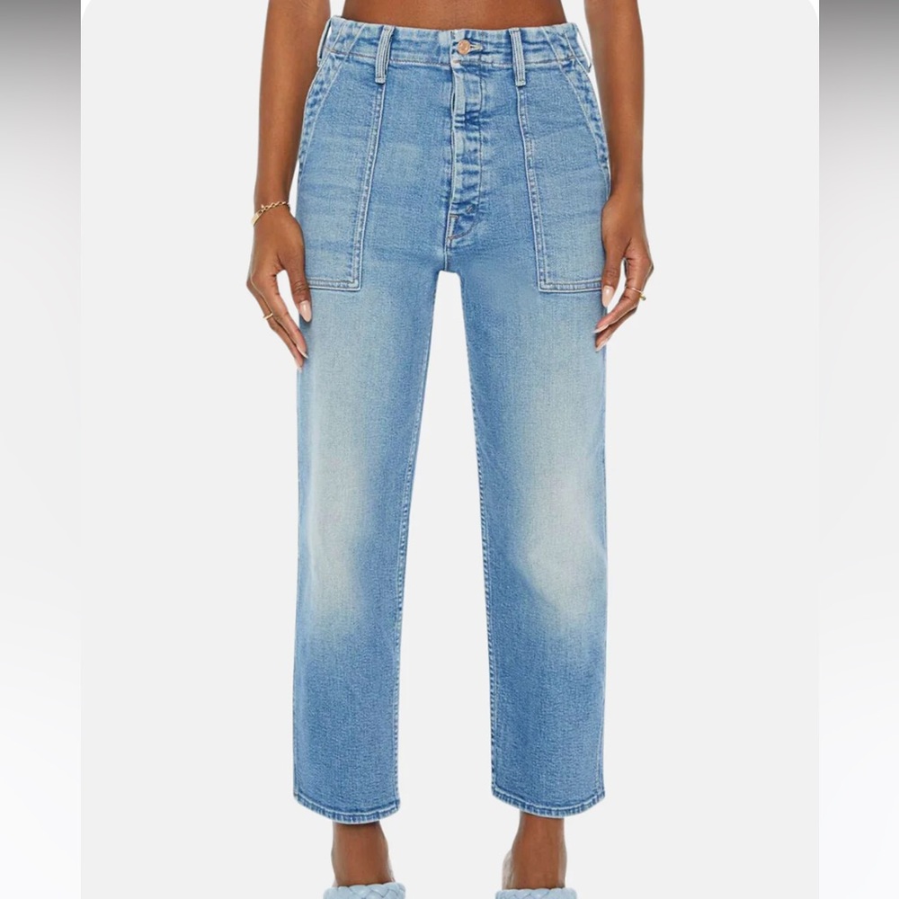 Mother Brand THE PATCH POCKET PRIVATE FLOOD FLAG ME DOWN Brand New